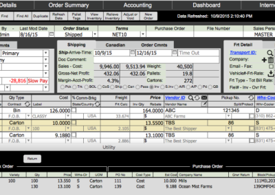 Having access to any type of order on one screen will help you to process any order fast with a minimum effort.